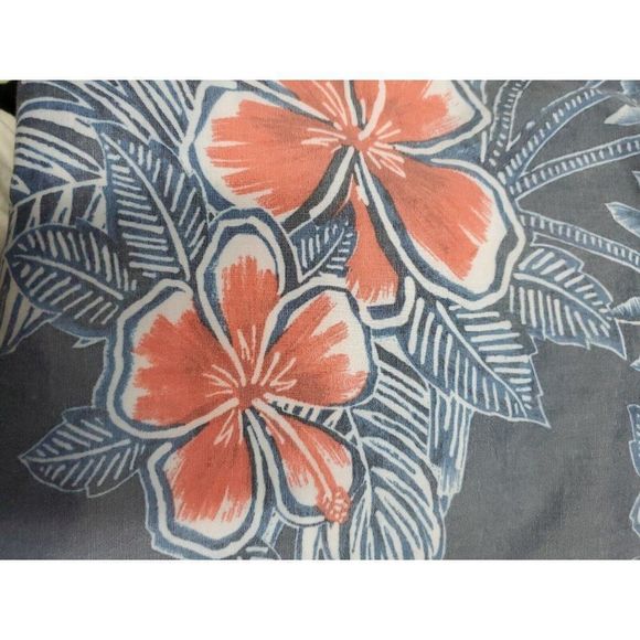Mens Swim Shorts 48 Boardshorts Big & Tall Tropical Floral Trunks Blue Red - Picture 8 of 9